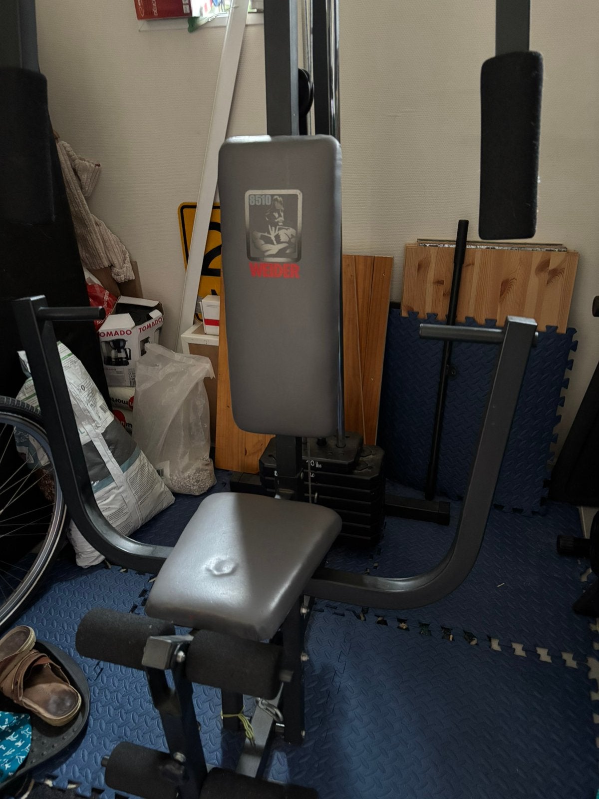 Weider 8510 fitness station, Ophalen, Gebruikt, Benen
