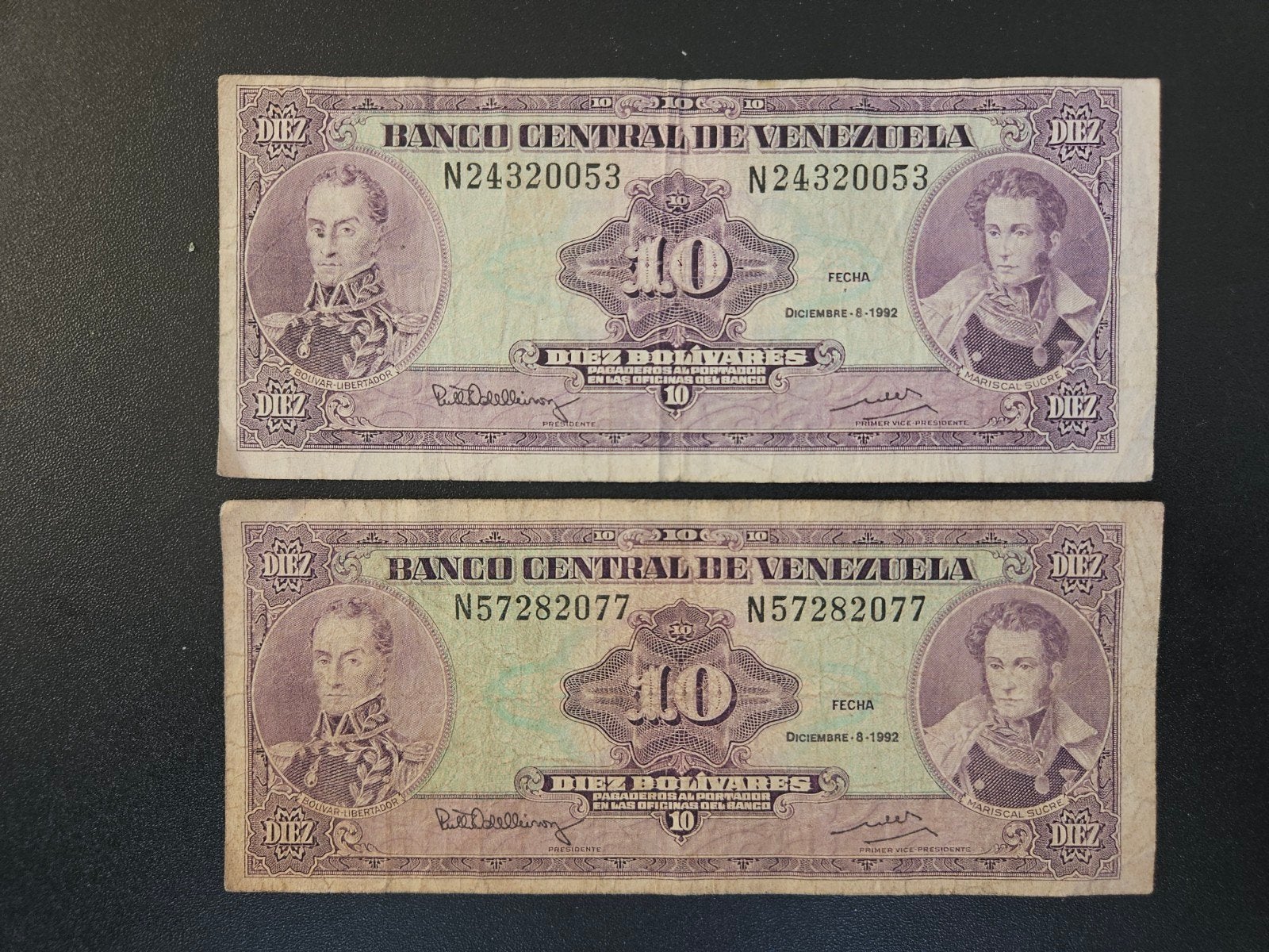 Venezuela pick 61c 1992, Verzenden, Zuid-Amerika, Los biljet