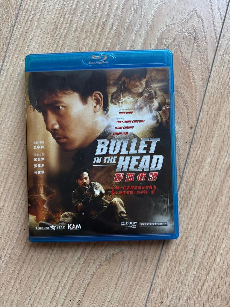 Bullet in the Head (Regio A Blu-ray) - John Woo Tony Leung, Ophalen of Verzenden, Gebruikt, Actie