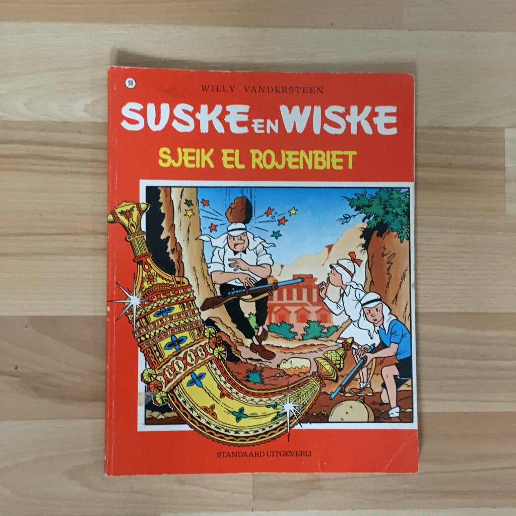 Suske en Wiske 90 Sjeik el reijenbiet, Eén stripboek, Verzenden, Zo goed als nieuw