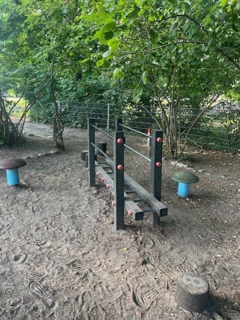 speeltoestel buiten, Kinderen en Baby's, Speelgoed | Buiten | Speeltoestellen, Ophalen, Gebruikt, Loopbrug