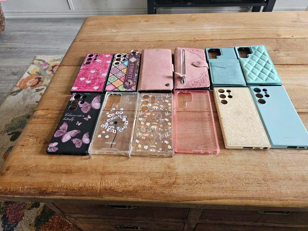 Diverse telefoonhoesjes voor Samsung Galaxy S23 Ultra, Ophalen of Verzenden, Nieuw