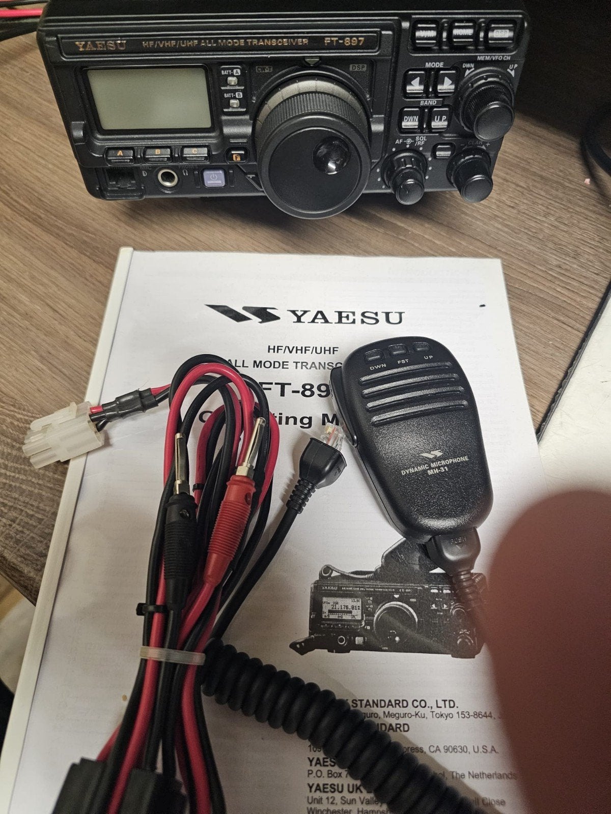 Yaesu FT 897 D, Ophalen of Verzenden, Gebruikt, Zender en Ontvanger