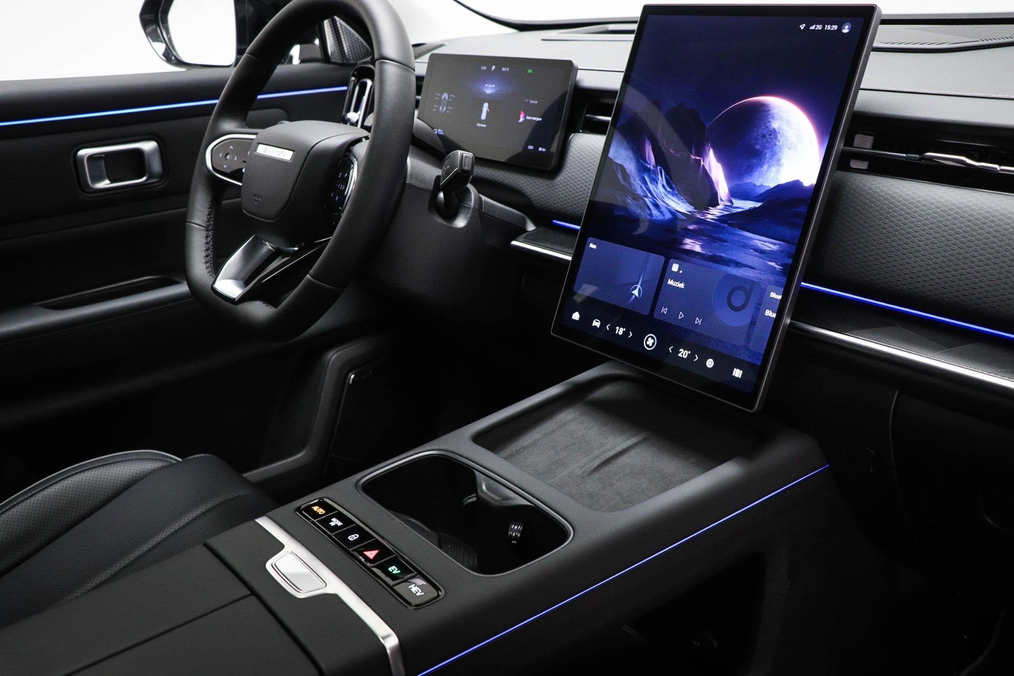 Jaecoo 7 1.5 TGDI SHS-P Exclusive | Demo | 1200 km actieradi, Auto's, Dealer onderhouden, 347 pk, 42 km/l, Hybride Elektrisch/Benzine