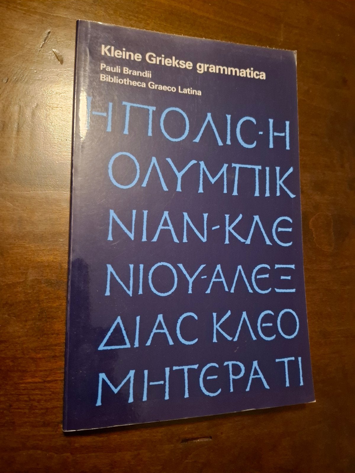 Kleine Griekse grammatica - Pauli Brandii, Boeken, Gelezen, Non-fictie, Pauli Brandii, Nederlands, Grieks