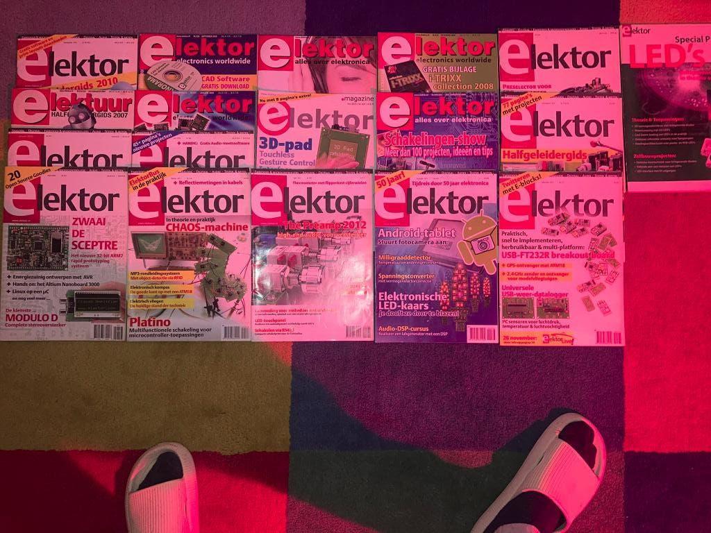 Stapel Elektor tijdschriften, Boeken, Ophalen, Gelezen, Overige typen