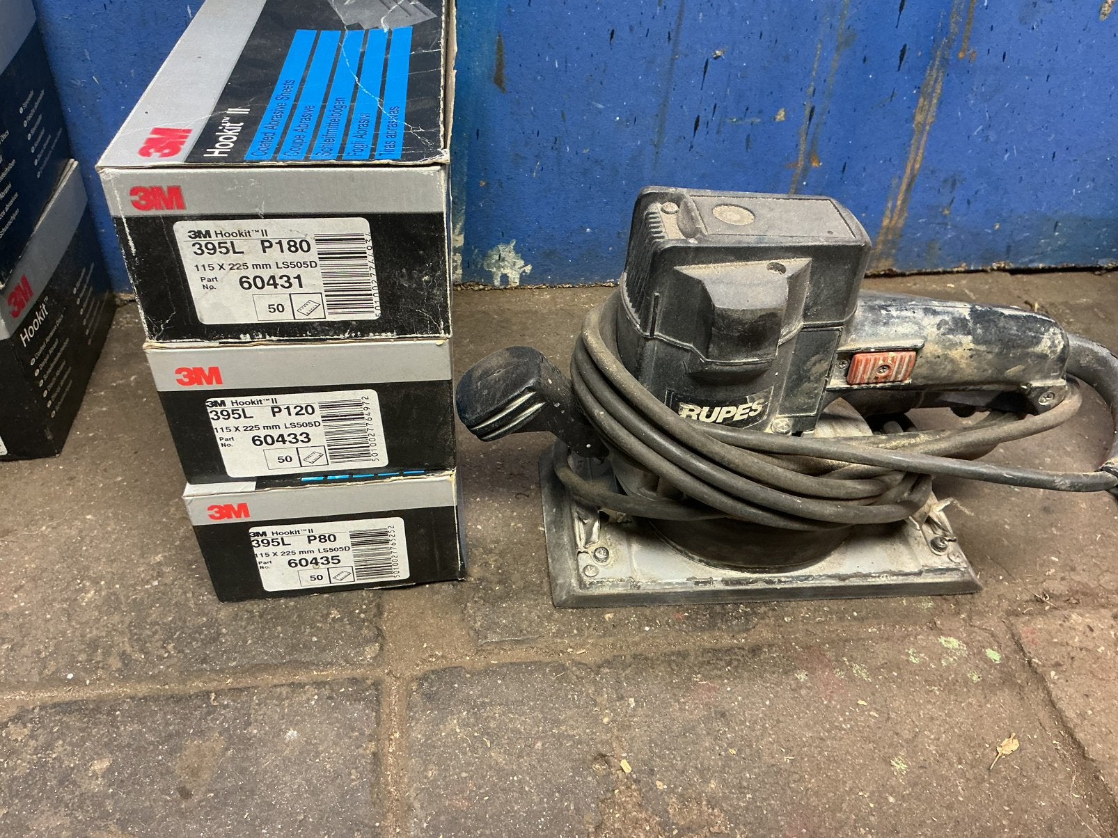 Schuurmachine en toebehoren ,autoherstel, Ophalen of Verzenden, Zo goed als nieuw