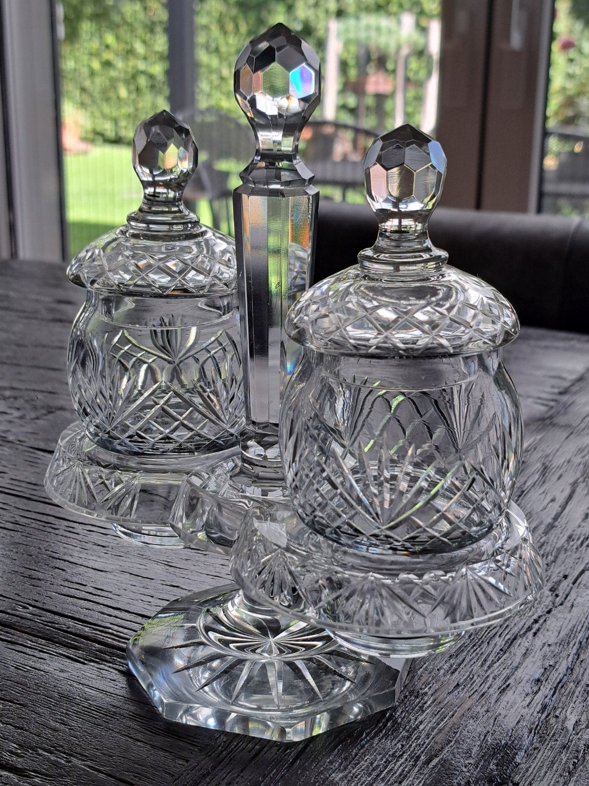 Prachtige Kristallen Zuurstel, Antiek en Kunst, Ophalen of Verzenden