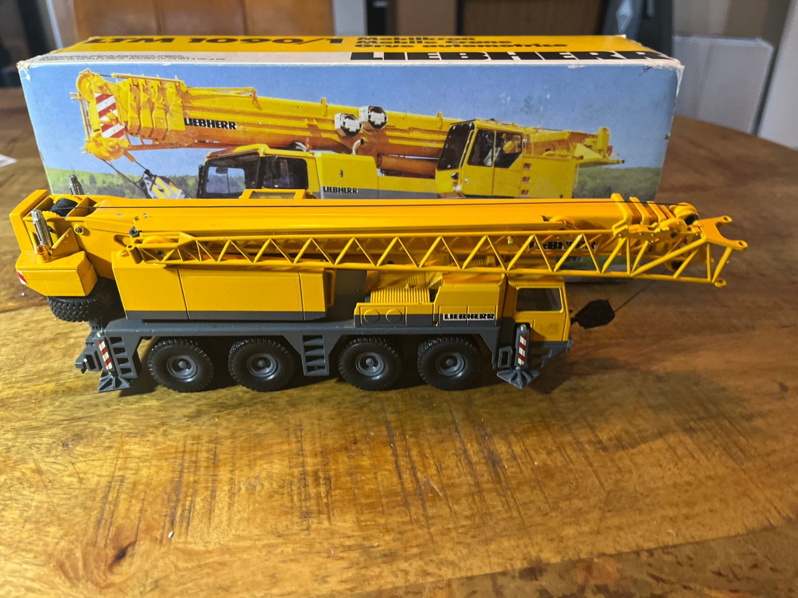 Liebherr ltm 1090/1, Hobby en Vrije tijd, Ophalen of Verzenden, Zo goed als nieuw, Hijskraan, Tractor of Landbouw, Wsi