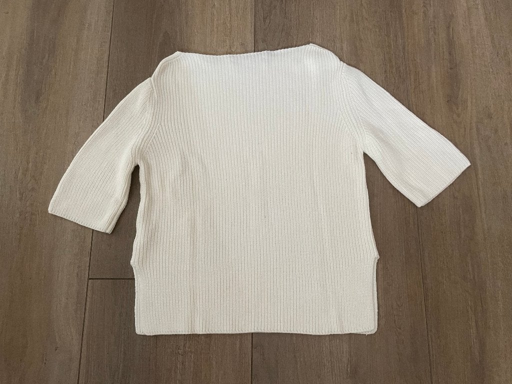 Natan: z.g.a.n. witte katoenen trui maat S (2), Kleding | Dames, NATAN, Verzenden, Wit, Zo goed als nieuw