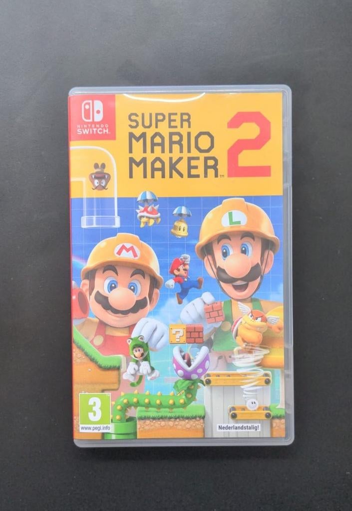 Super mario maker 2 nintendo switch, Zo goed als nieuw, Ophalen, Avontuur en Actie, 3 spelers of meer