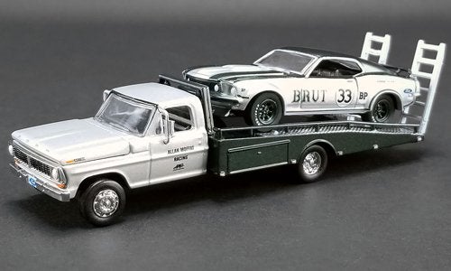 Ford F-350 Ramp Truck & Trans Am Mustang Acme 1:64, Christian@diecastcompany.nl, Auto, Diecast Company, Nieuw