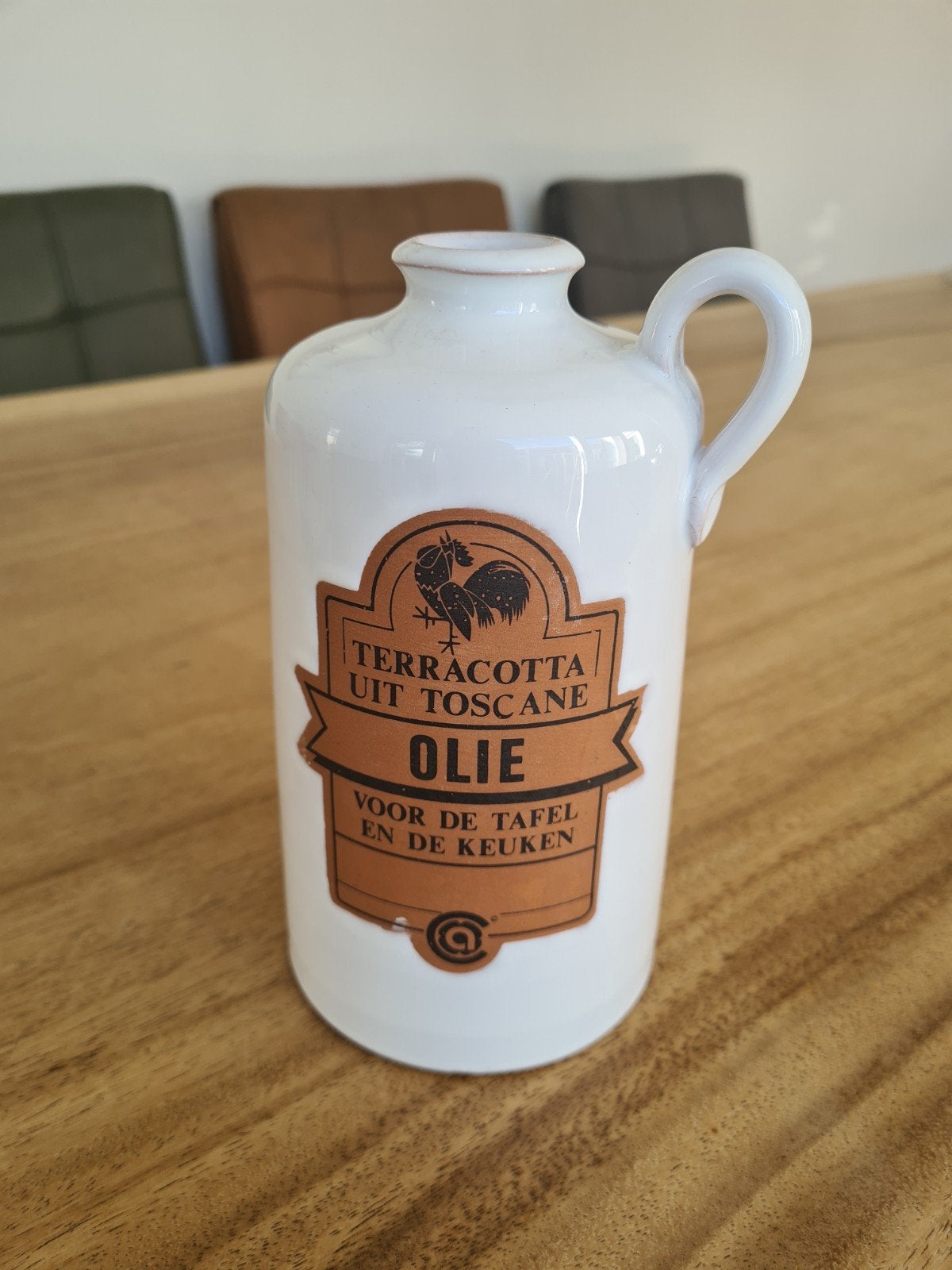 (olijf)olie kan, Ophalen of Verzenden, Glas, Overige stijlen, Overige typen