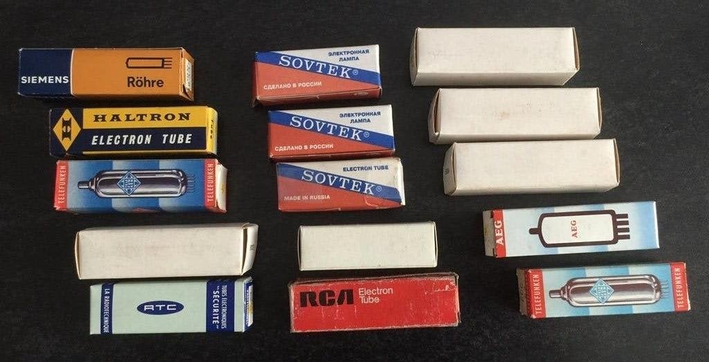 15 stuks 'vintage' tubes/buizen' getest /in prima conditie, Ophalen of Verzenden, Buis of Buizen