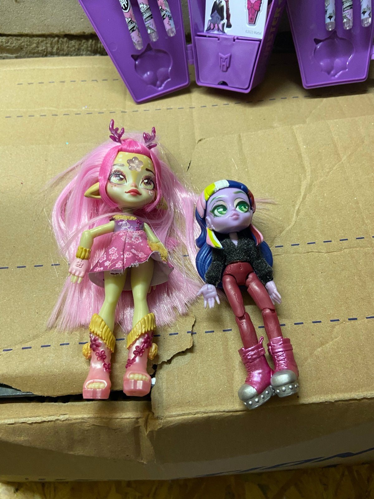 Monster Highpopjes klein accessoires, Ophalen of Verzenden, Gebruikt, Overige typen