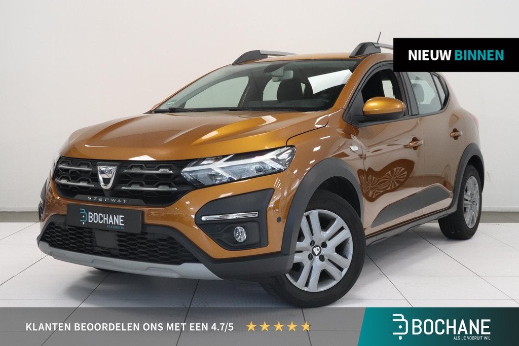 Dacia Sandero Stepway 1.0 TCe 100 Bi-Fuel Comfort | Camera |, Auto's, Voorwielaandrijving, Overige kleuren, Met garantie (alle)