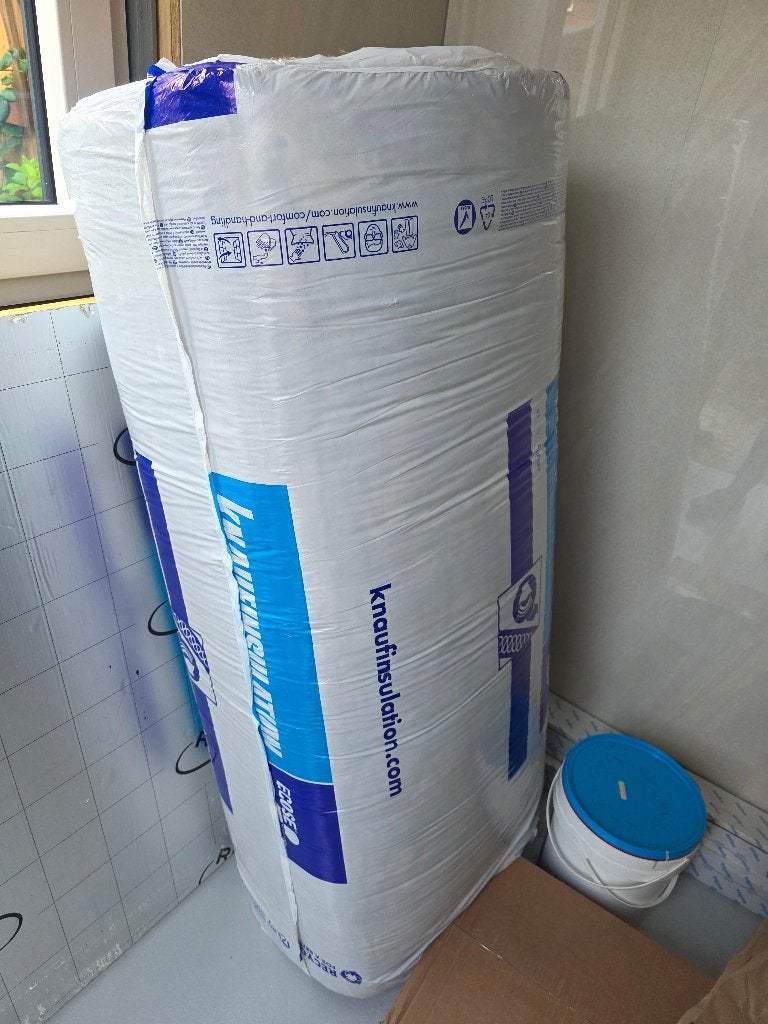 Glaswol, Ophalen, Dakisolatie, Nieuw, 5 tot 10 m²
