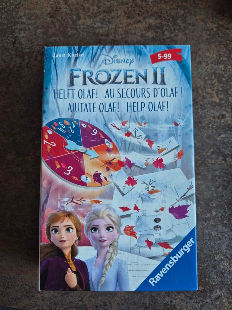 Disney Frozen II: Help Olaf! Bordspel Ravensburger, Hobby en Vrije tijd, Gezelschapsspellen | Bordspellen, Drie of vier spelers