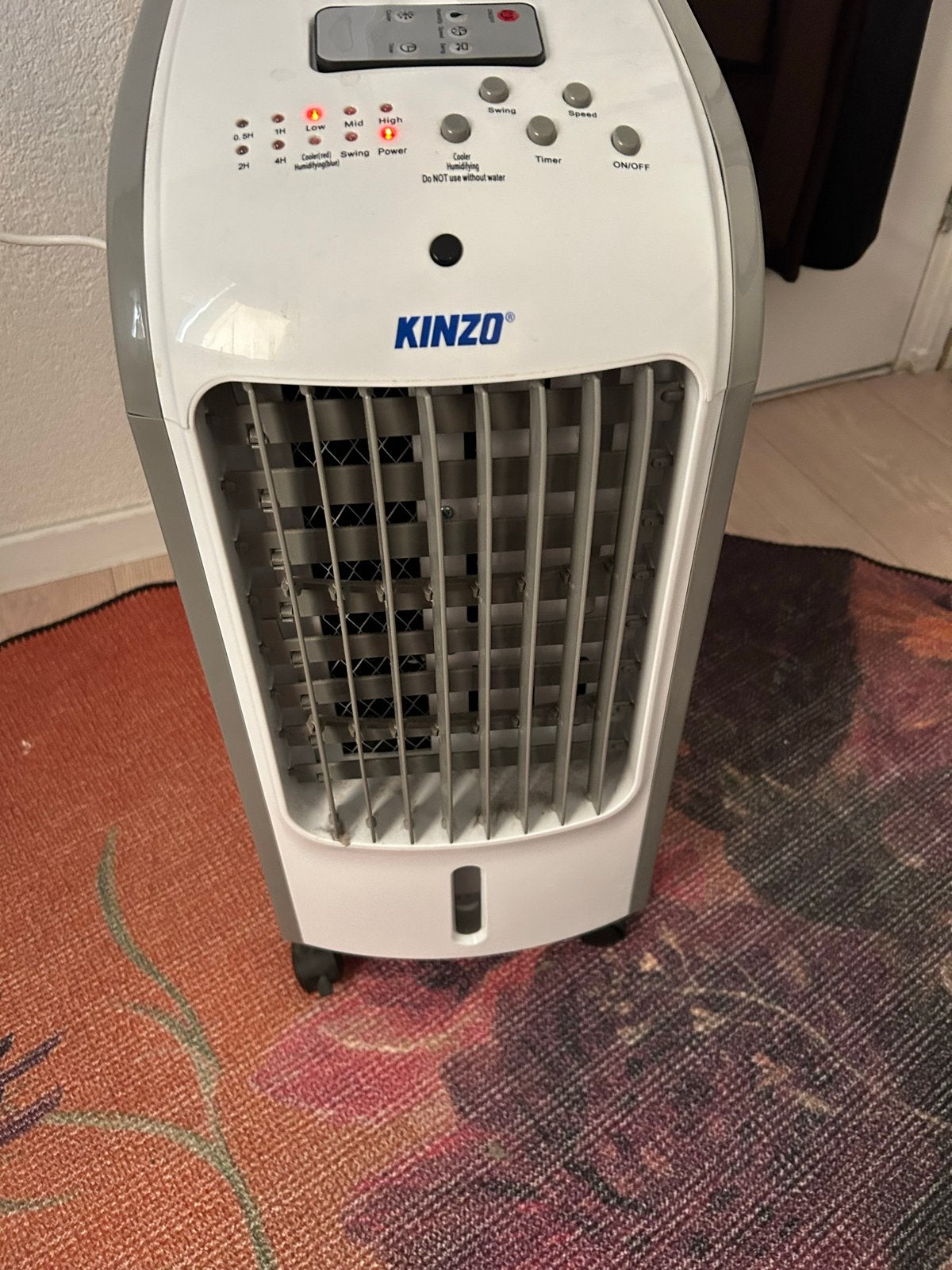 Kinzo Mobiele Airco - Compact en Efficiënt, Gebruikt, Minder dan 60 m³, Timer, 3 snelheden of meer