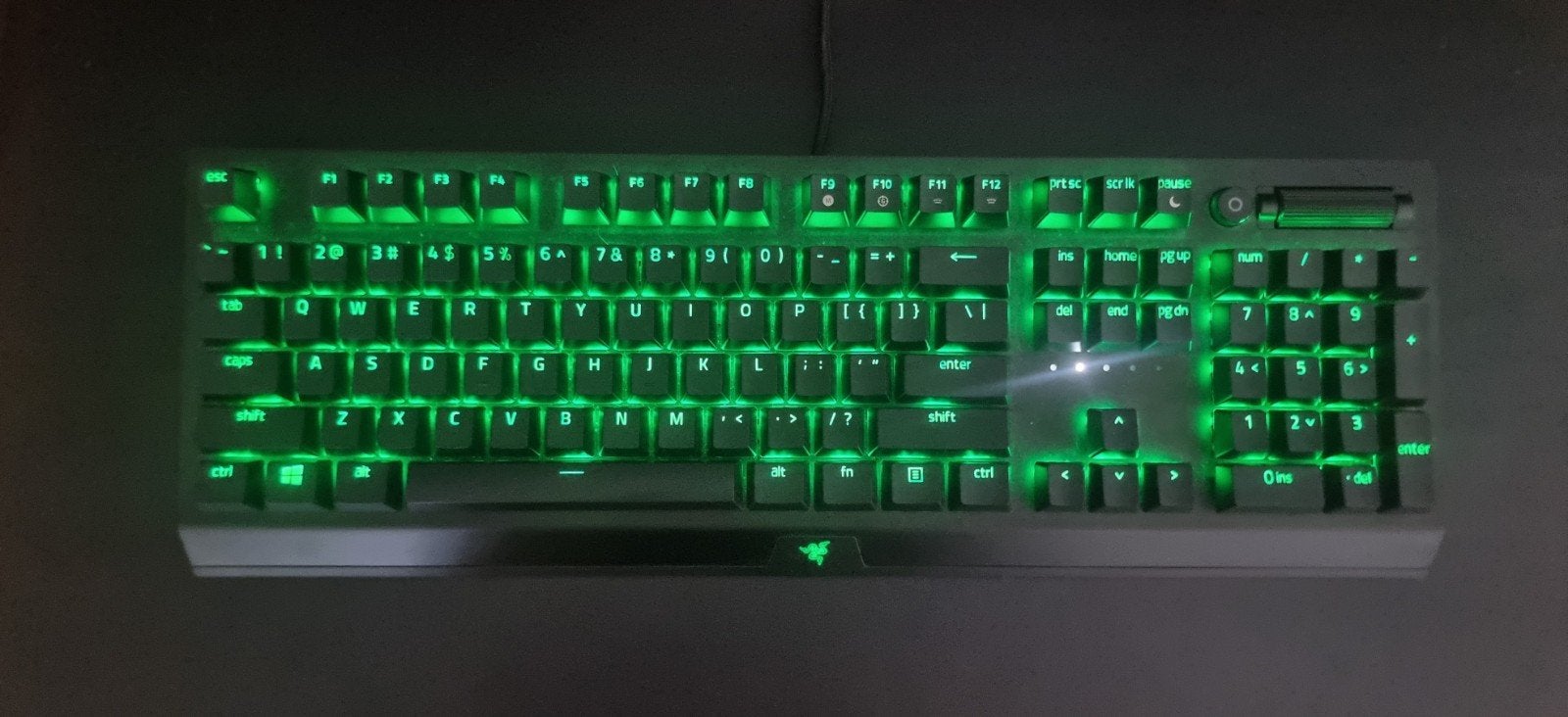 Razer BlackWidow V3 Gaming Toetsenbord Green Switch, Computers en Software, Toetsenborden, Zo goed als nieuw, Razer, Qwerty, Bedraad