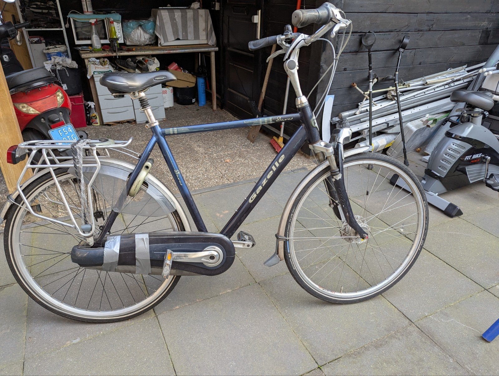herenfiets met versnellingen, Ophalen of Verzenden, Gebruikt, Overige merken, Versnellingen