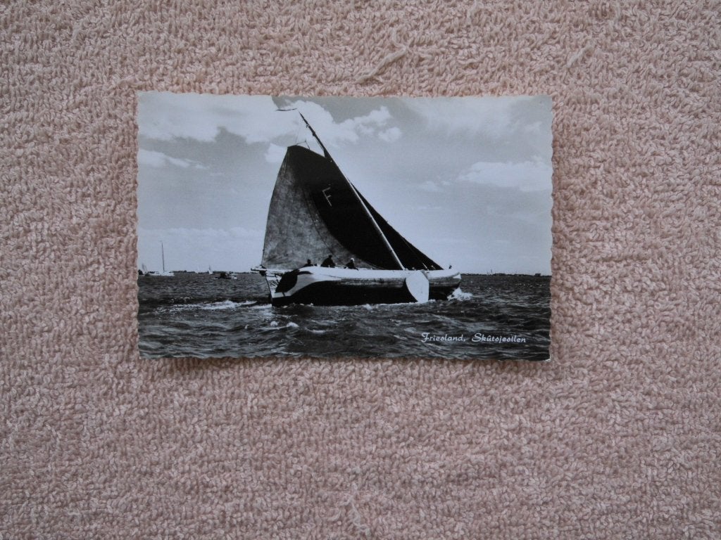 Friesland - Skûtsjesilen I, Verzamelen, Ophalen of Verzenden, 1920 tot 1940, Ongelopen, Friesland