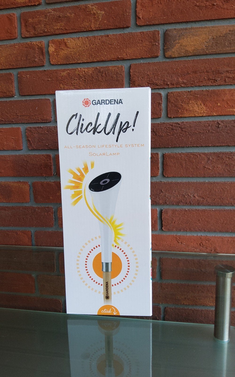 Gardena ClickUp! Solar Lamp - All-season Lifestyle System, Zonne-energie, Kunststof, Minder dan 50 watt, Overige typen