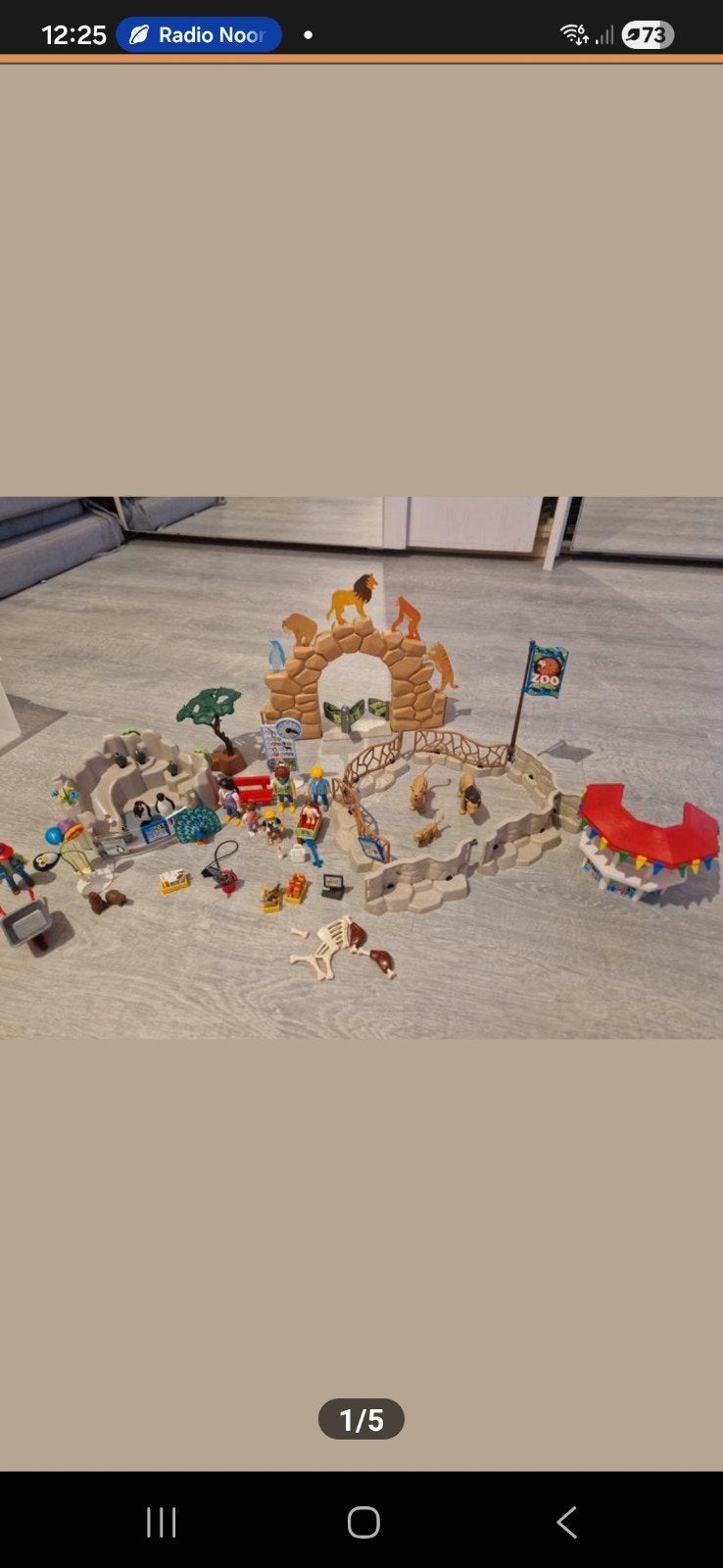 Playmobil dierentuin 6634  met veel dieren en figuren, Kinderen en Baby's, Speelgoed | Playmobil, Gebruikt, Complete set, Overige typen