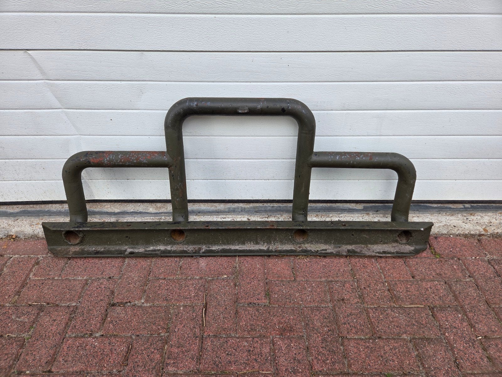 Robuuste Bull Bar / Bumperbeschermer Nekaf CJ5, Ophalen