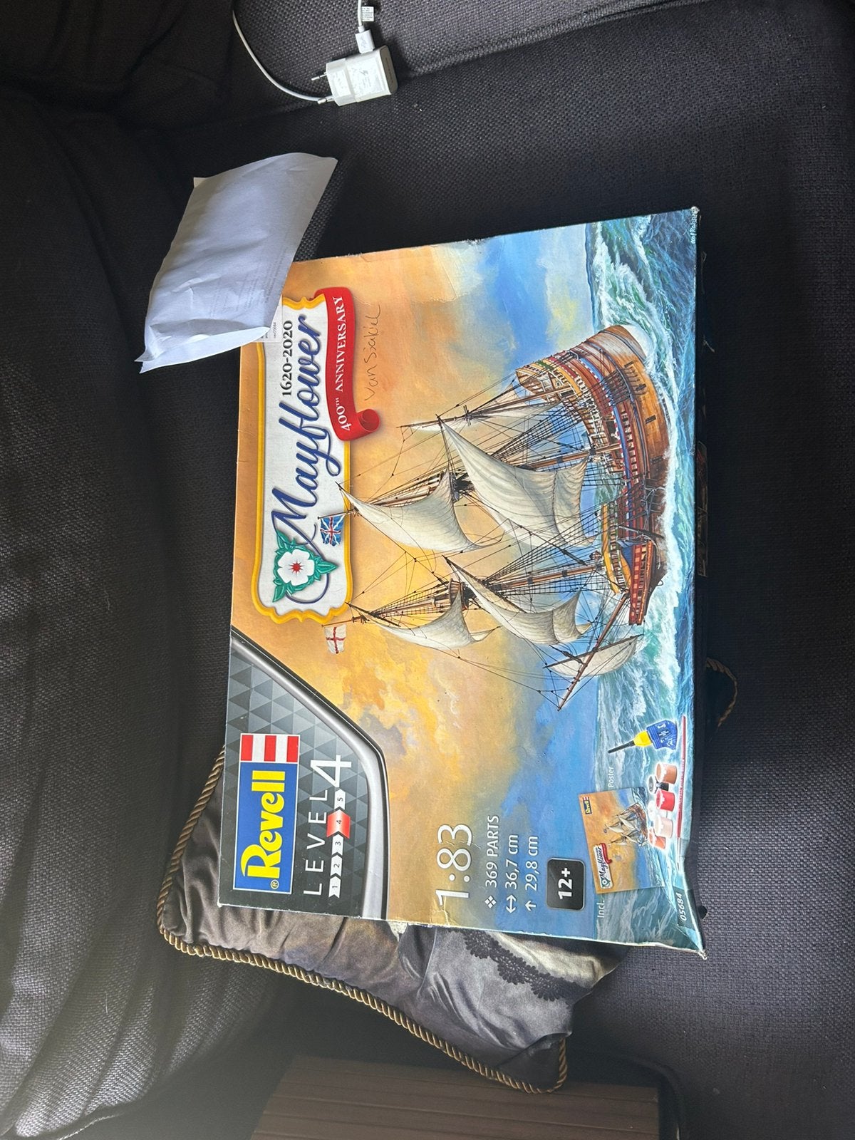 Revell bouwdoos boot, Ophalen of Verzenden, Zo goed als nieuw, 1:200 of kleiner, Revell