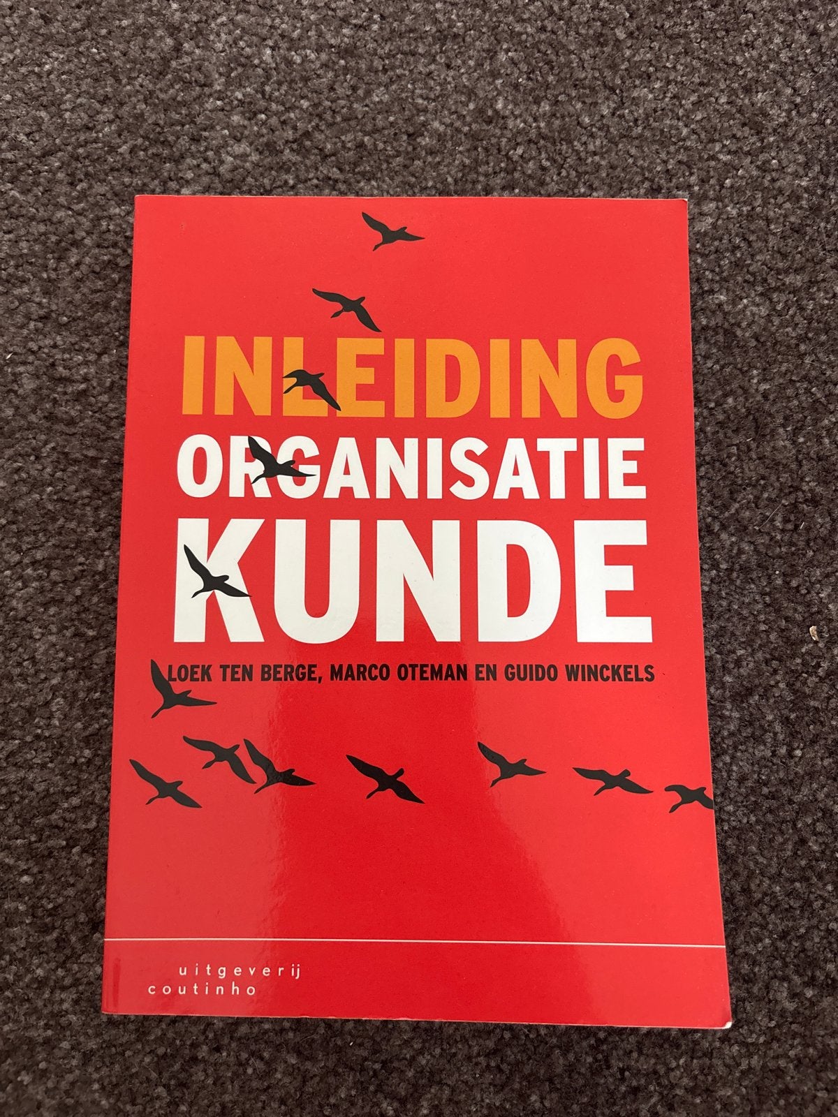 Inleiding Organisatiekunde - Loek ten Berge e.a., Ophalen of Verzenden, Gamma, Zo goed als nieuw, HBO