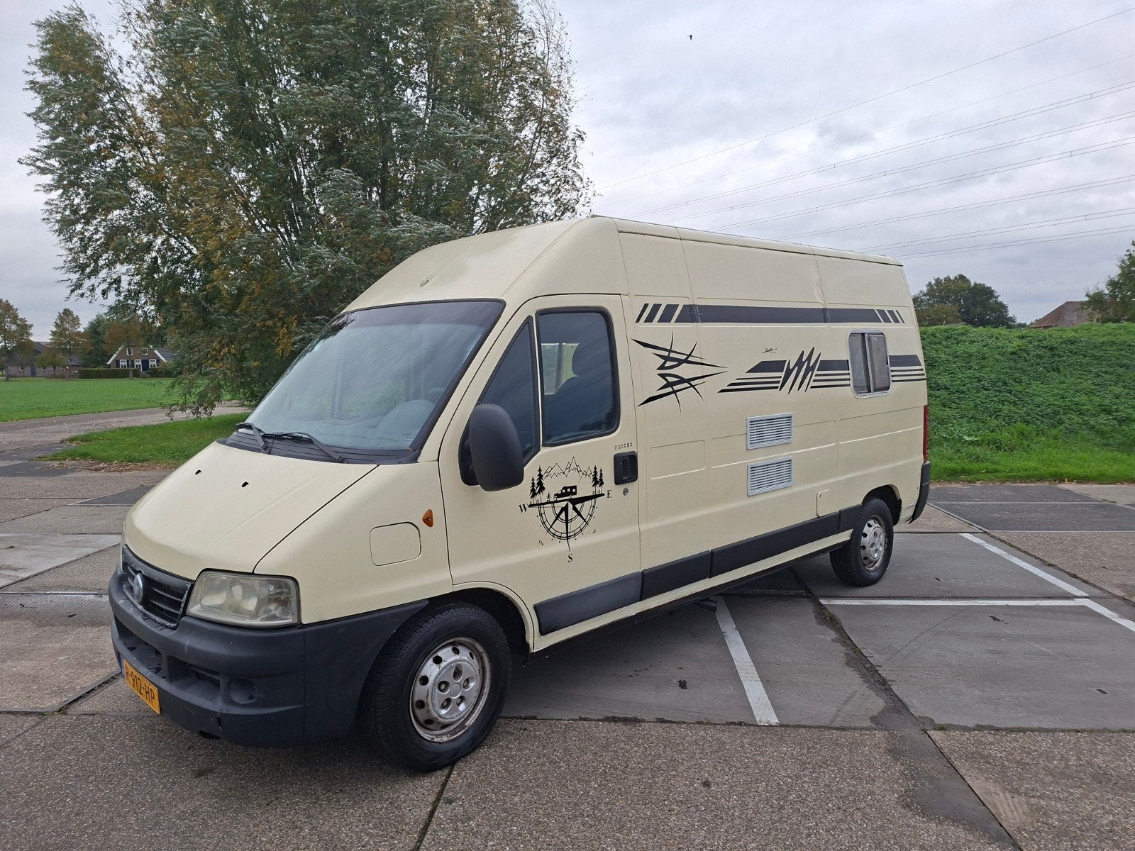 Fiat ducato 2.8 jtd camper, Caravans en Kamperen, Buscamper of Camperbus, Fiat, Tot en met 2, Bedrijf