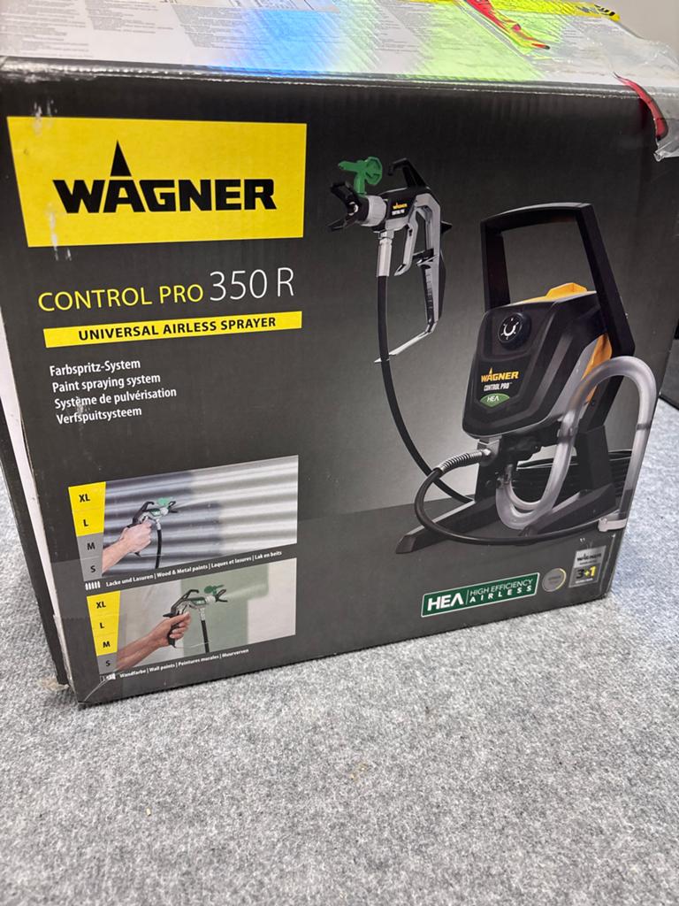 Wagner Control Pro 350 R Verfspuit met extra's, Ophalen of Verzenden, Zo goed als nieuw, Verfspuit of Verfpomp