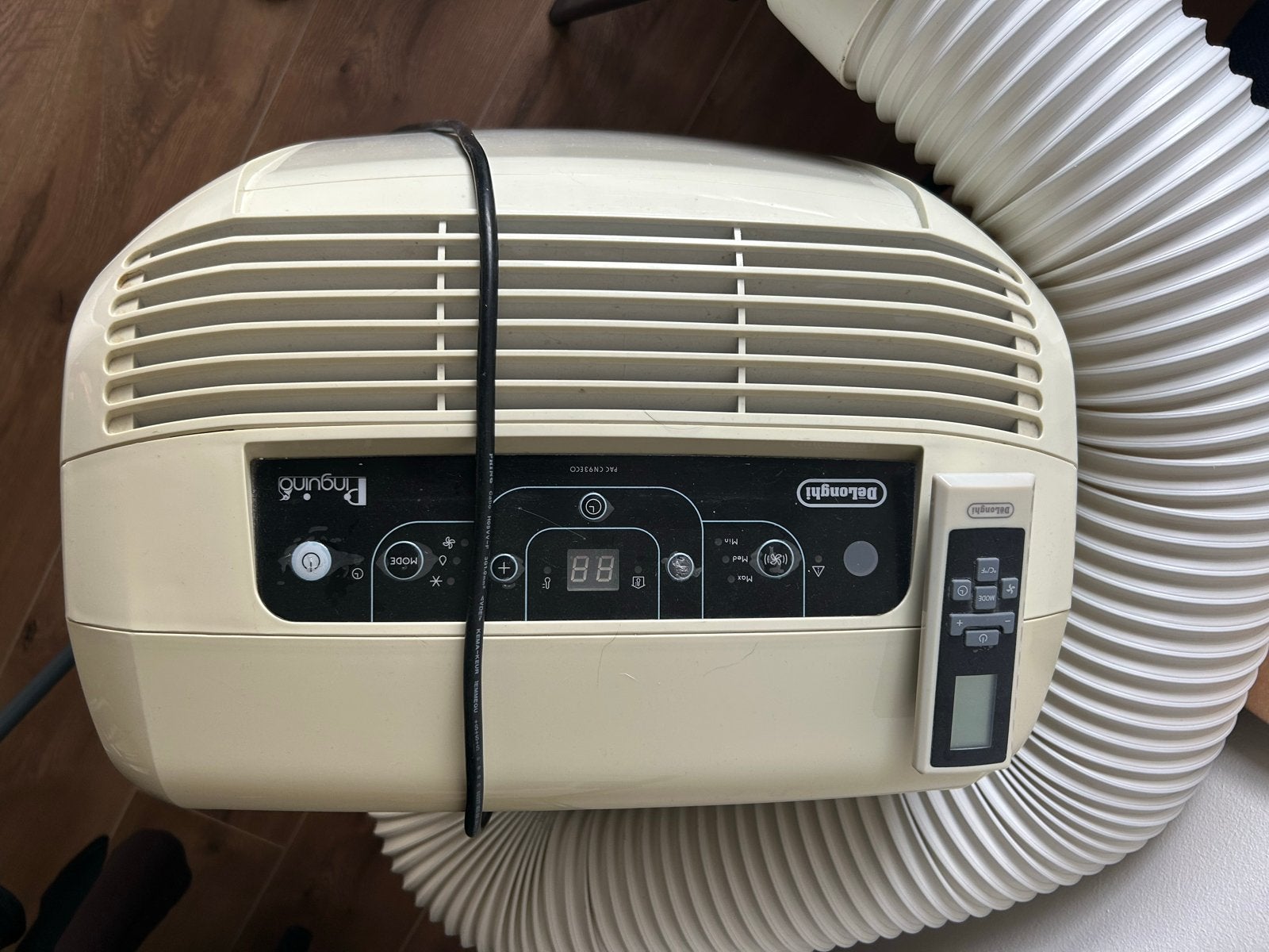 De'Longhi PAC CN93 ECO Mobiele Airco met Afstandsbediening, Ophalen, Gebruikt, 3 snelheden of meer, Koelen en Ontvochtigen