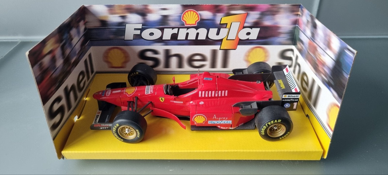 modelauto's, Ophalen