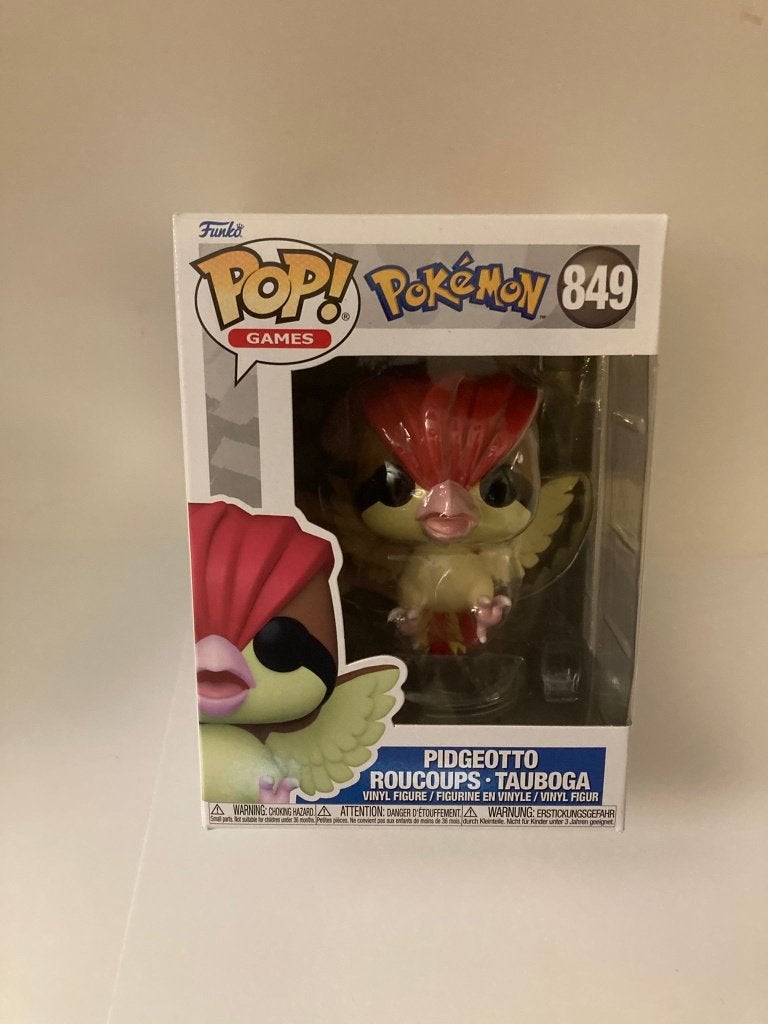 Nieuwe Funko Pop Pokemon Pidgeotto #849, Ophalen of Verzenden, Zo goed als nieuw