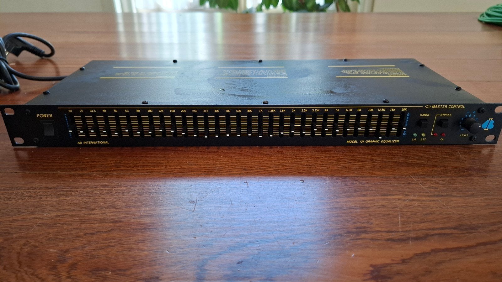 Ab international graphic equalizer, Ophalen of Verzenden, Equalizer