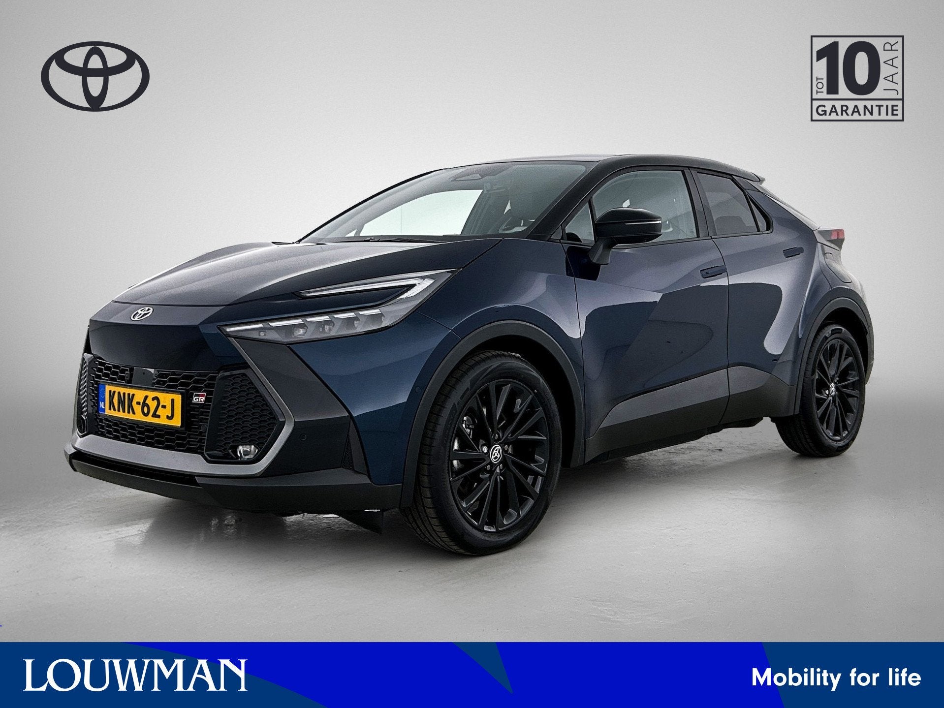 Toyota C-HR 2.0 Plug-in Hybrid 220 GR SPORT | BTW voertuig |, Auto's, 12 maanden, Automatische klimaatregeling, 4 cilinders, Blauw