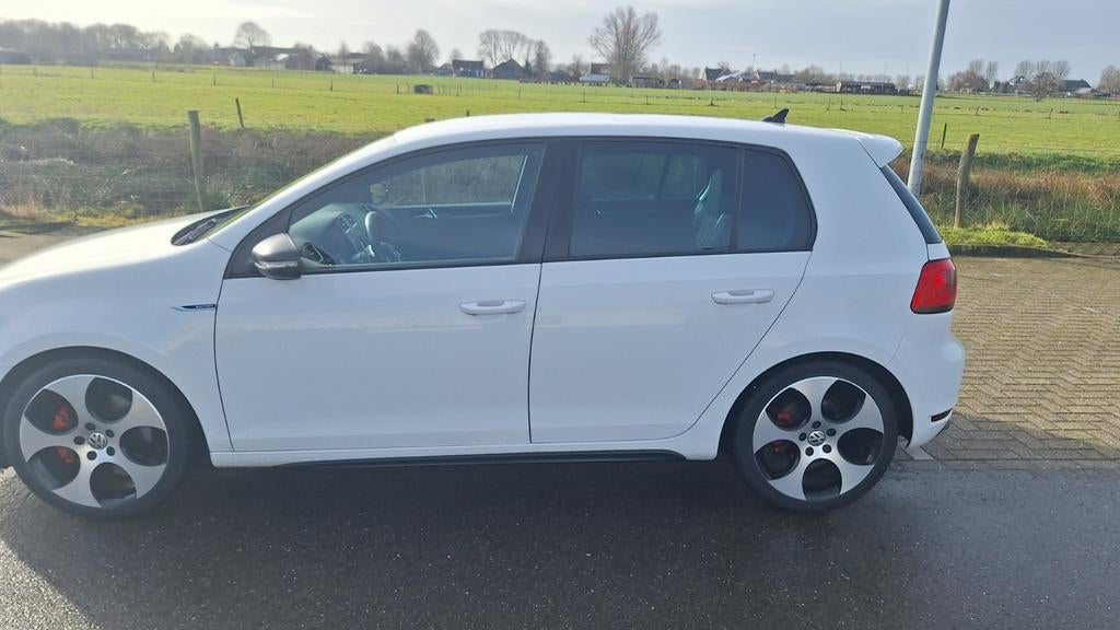 Volkswagen Golf 2.0 GTI 155KW DSG 2011 Wit, Auto's, Stof, Zwart, 4 cilinders, Wit
