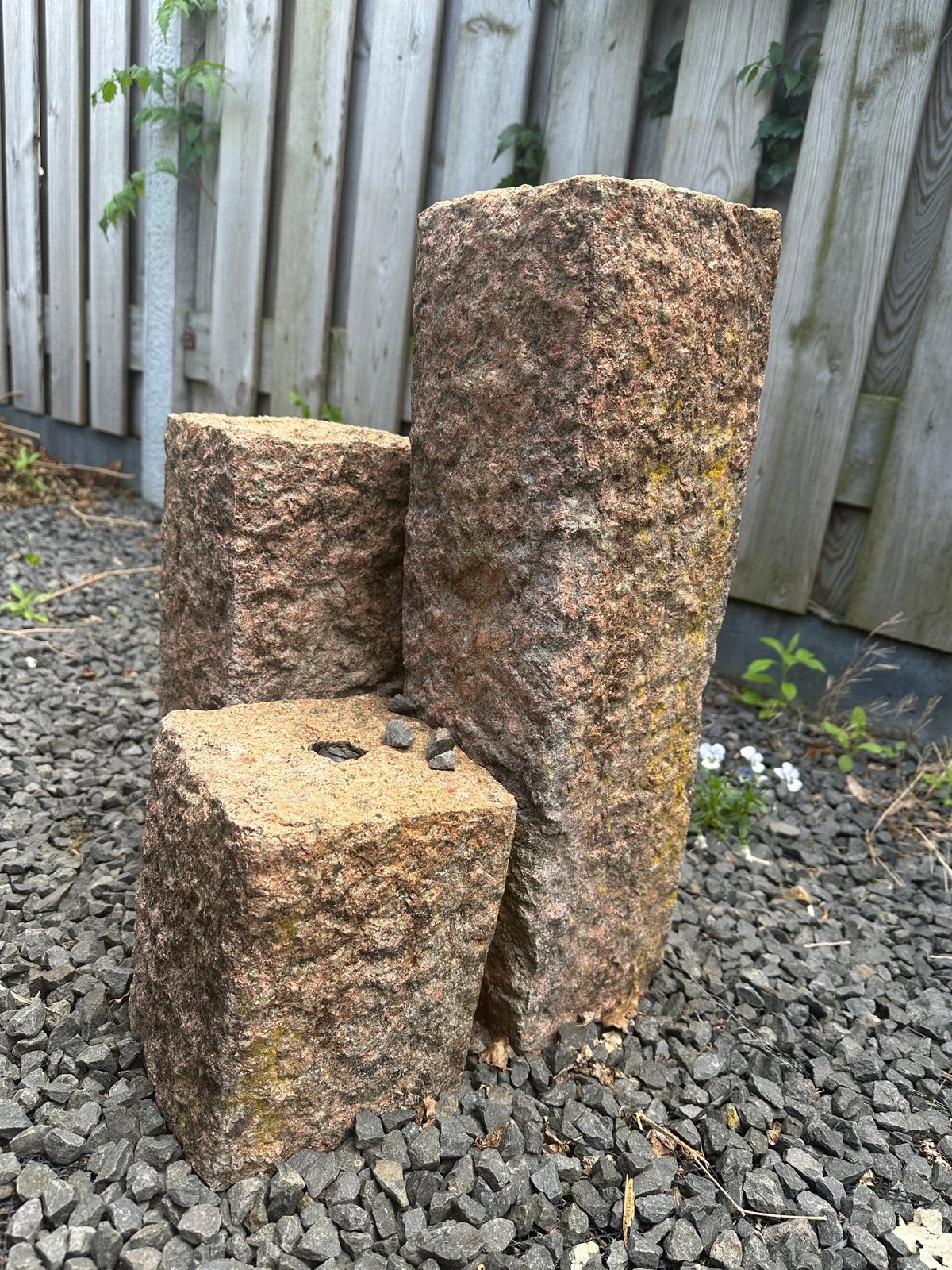 Gratis Electric tuin fountain, Minder dan 3 m³, Ophalen