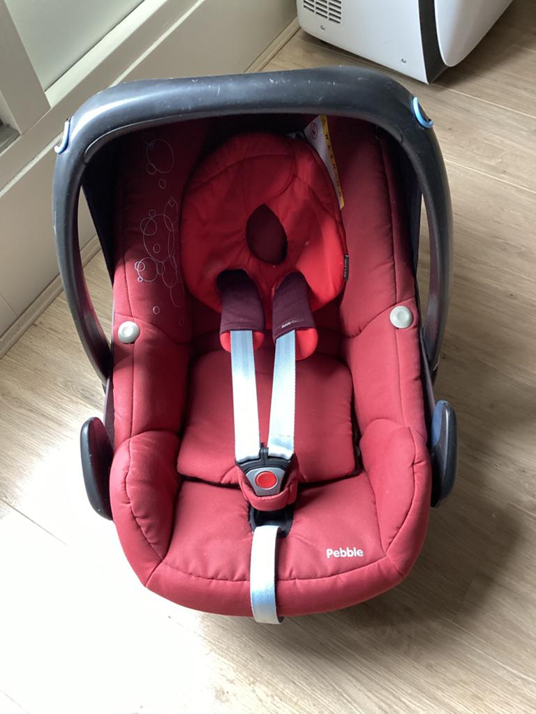 Maxi Cosi Pebble, Kinderen en Baby's, Autostoeltjes, Zo goed als nieuw, Maxi-Cosi, 0 t/m 13 kg, Autogordel, Ophalen