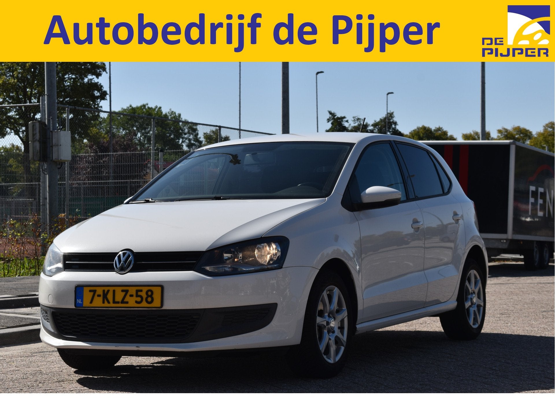 Volkswagen Polo 1.2 TSI BlueMotion Edition 90 pk | NL-Auto |, Voorwielaandrijving, Stof, Gebruikt, Zwart