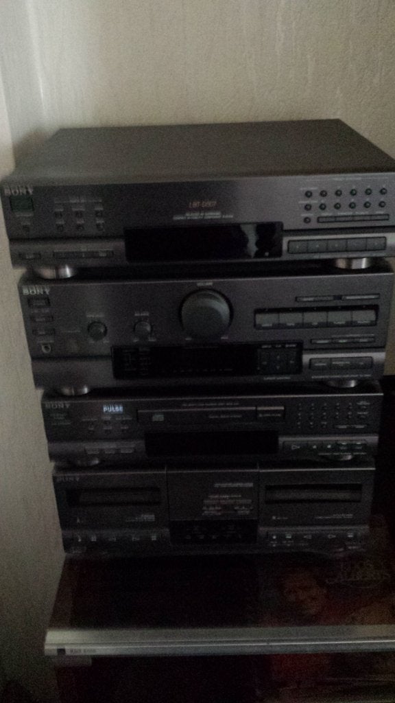 stereo toren sony, Ophalen, Gebruikt, Losse componenten, Tuner of Radio