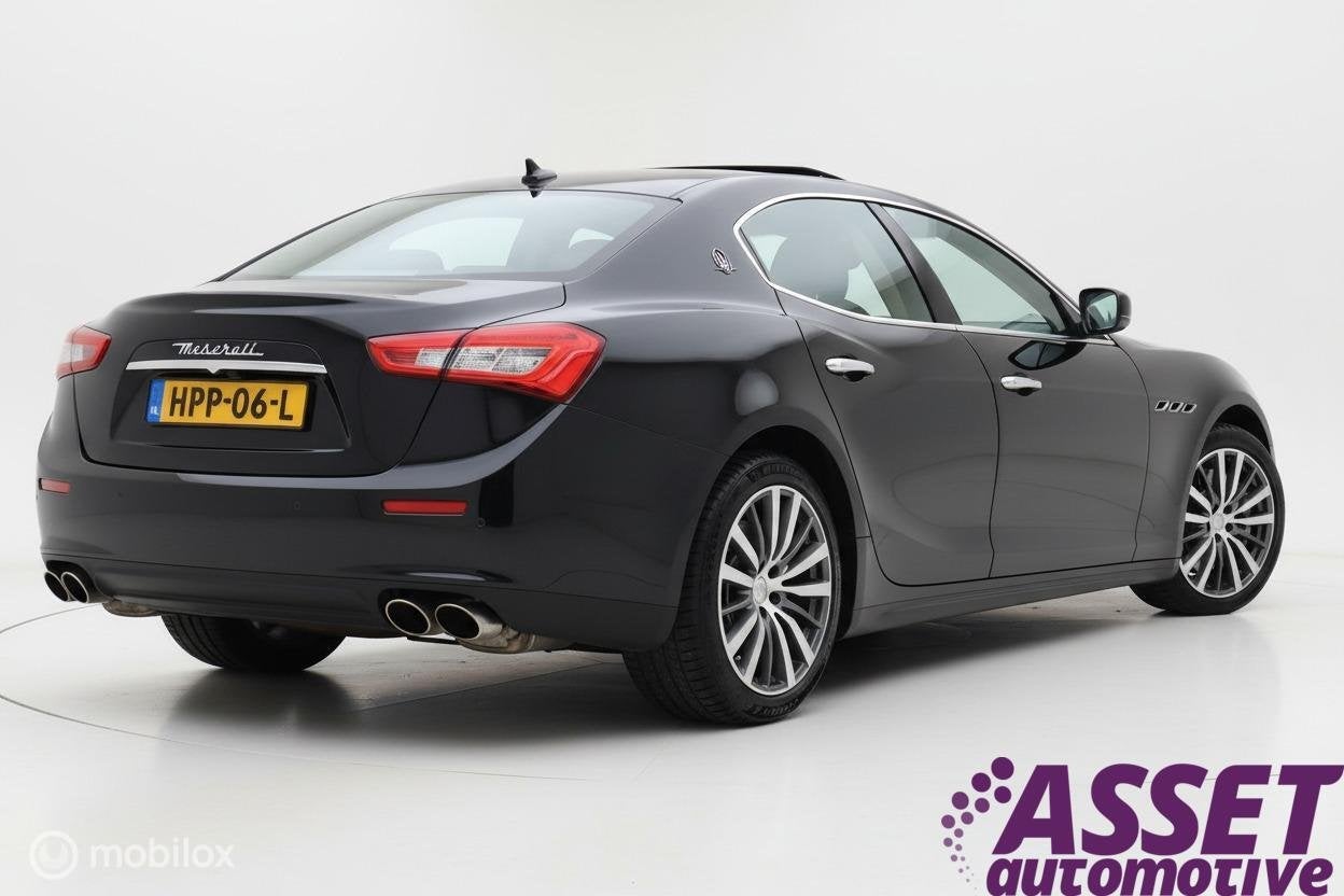Maserati Ghibli 3.0 S 411 pk Q4 aut | schuifdak | memory, Auto's, Maserati, Automaat, Euro 5, Gebruikt, Vierwielaandrijving