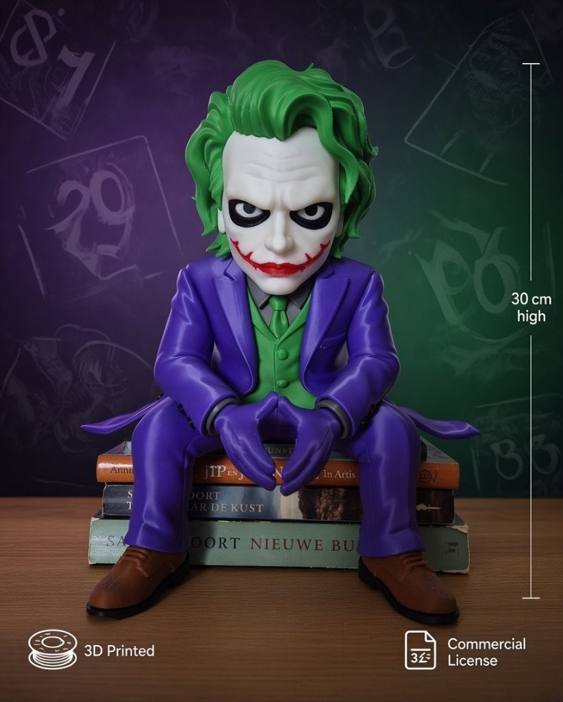Joker 3d print, Ophalen of Verzenden, Nieuw, Film, Beeldje, Replica of Model