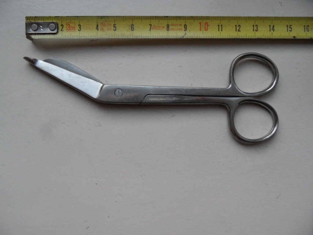 roestvrijstalen veiligheidsschaar schaar, Ophalen of Verzenden, Zo goed als nieuw, Gereedschap of Toebehoren