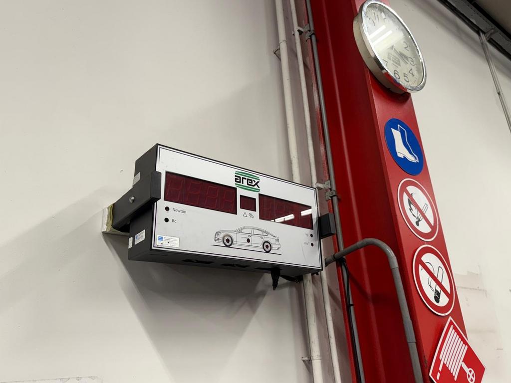 Arex Schokdempertester met display, Ophalen of Verzenden, Gebruikt