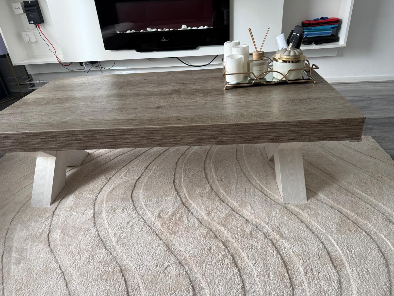 Leen bakker salon tafel, Huis en Inrichting, Tafels | Eettafels, Ophalen, 100 tot 150 cm, 50 tot 100 cm, Zo goed als nieuw