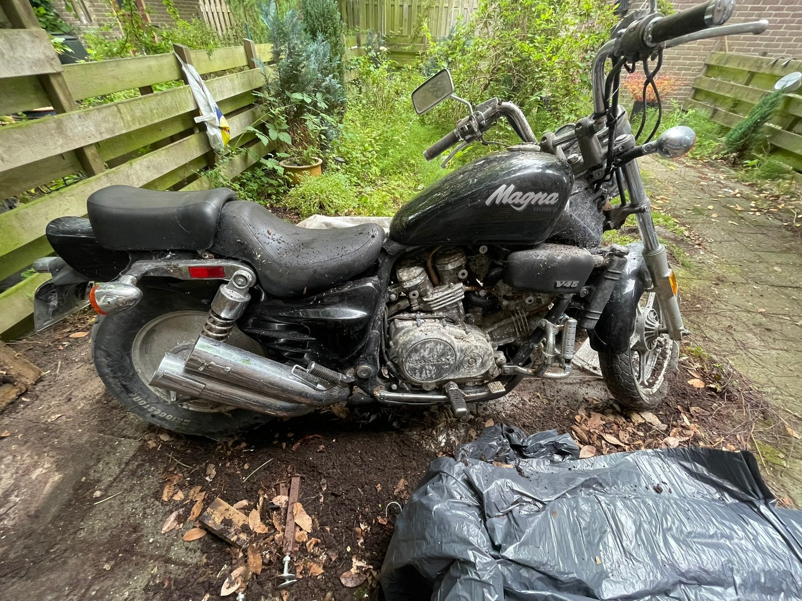 Honda Super Magna 750cc, Motoren, Ophalen, Gebruikt
