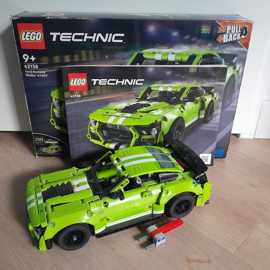 LEGO Technic Ford Mustang Shelby GT500 (42138) - met doos, Ophalen, Compleet, Lego, Zo goed als nieuw